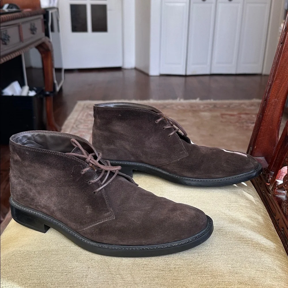 Tod’s Brown Suede Chukka Boots Men's Size US 9.5